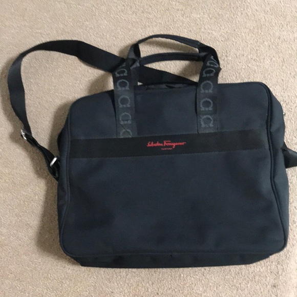 ferragamo computer bag